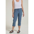 Light Blue - Front - Mountain Warehouse Womens-Ladies Explorer Capri