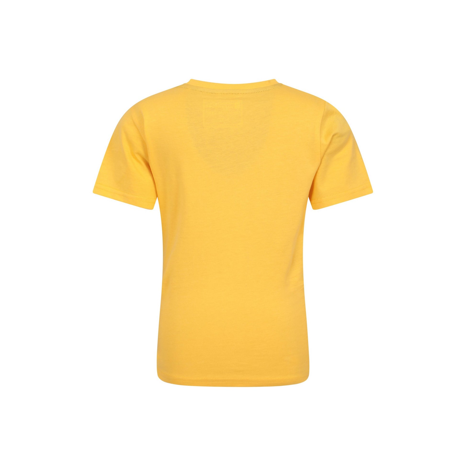 Mustard - Back - Mountain Warehouse Childrens-Kids Explore The Outdoors Sunset Organic T-Shirt