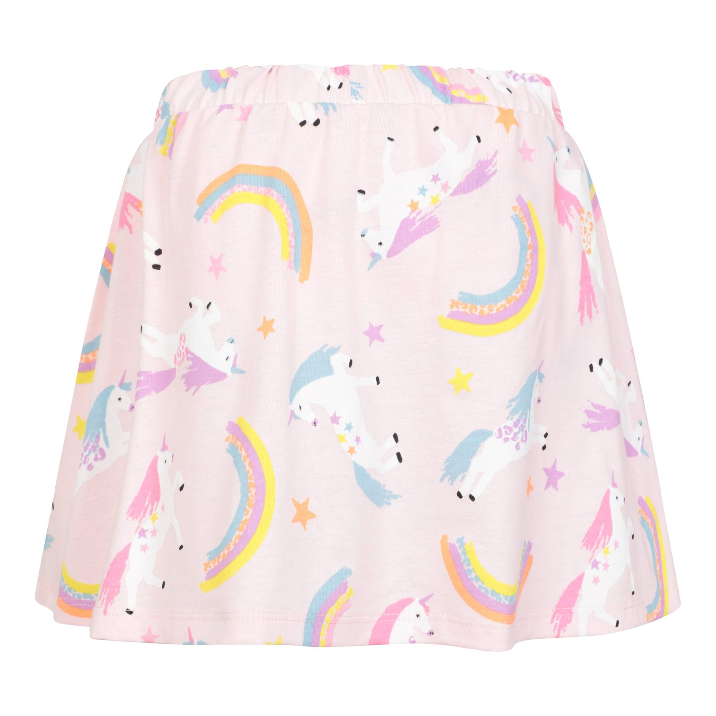 Light Pink - Back - Mountain Warehouse Girls Seaside Unicorn Skort