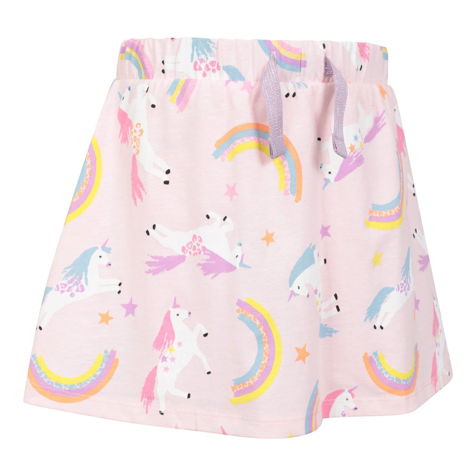 Light Pink - Lifestyle - Mountain Warehouse Girls Seaside Unicorn Skort