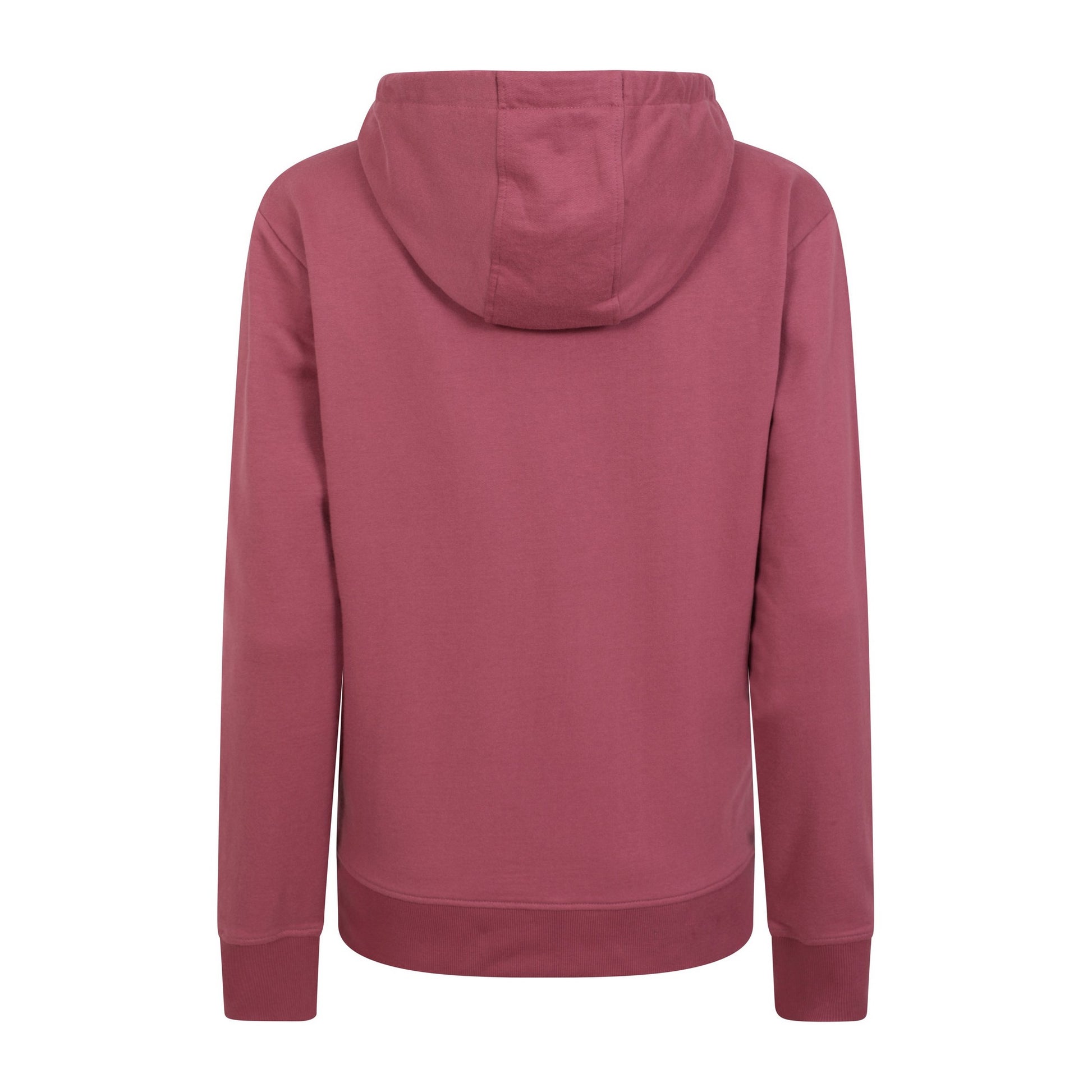 Dark Pink - Back - Mountain Warehouse Womens-Ladies Essentials Full Zip Hoodie