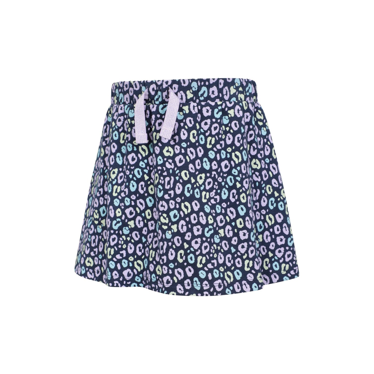 Purple - Side - Mountain Warehouse Girls Seaside Leopard Print Skort