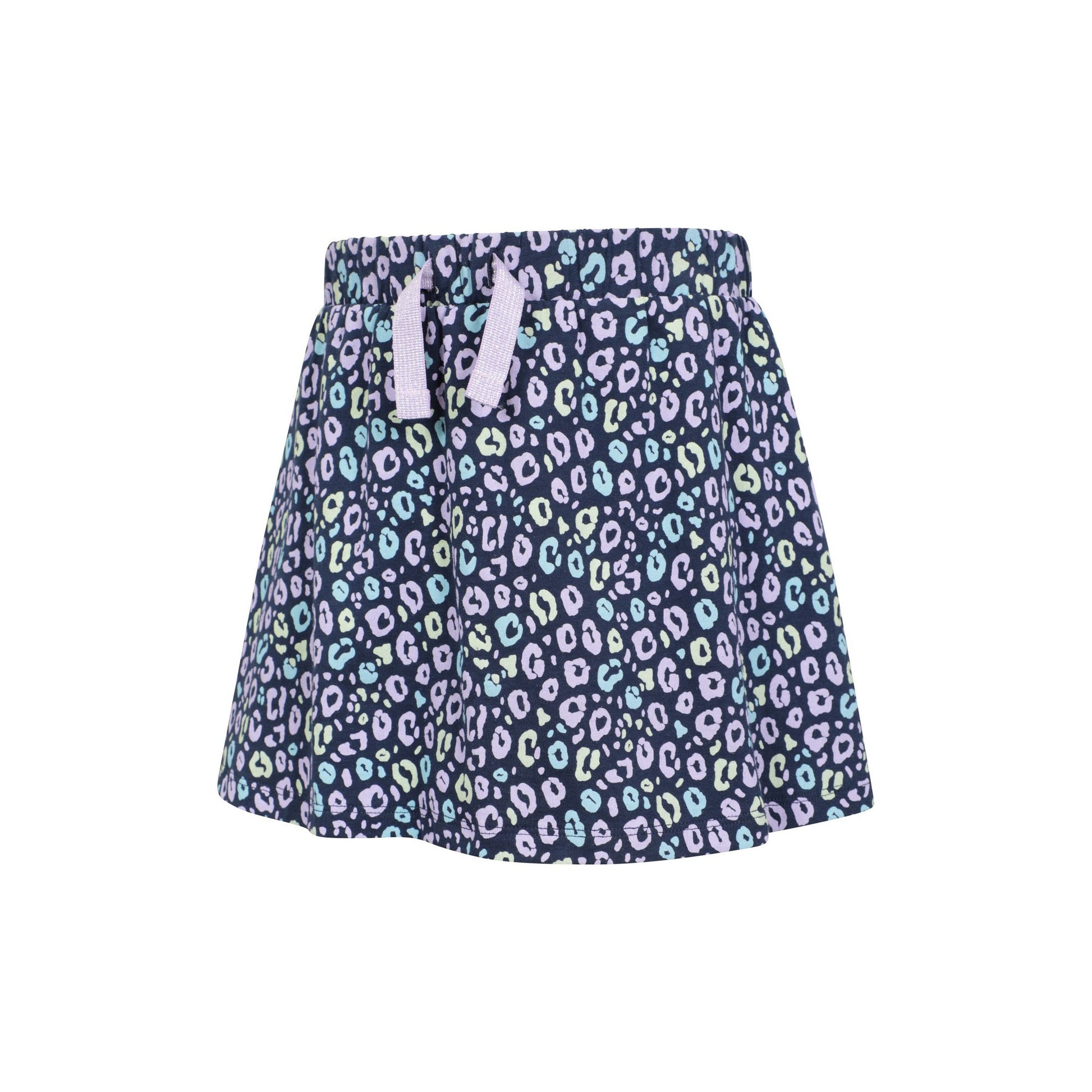 Purple - Side - Mountain Warehouse Girls Seaside Leopard Print Skort