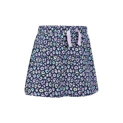 Purple - Lifestyle - Mountain Warehouse Girls Seaside Leopard Print Skort
