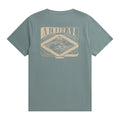Khaki - Back - Animal Mens Jacob Graphic Print Organic T-Shirt