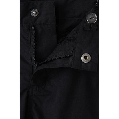 Black - Close up - Mountain Warehouse Childrens-Kids Lightweight Cargo Trousers