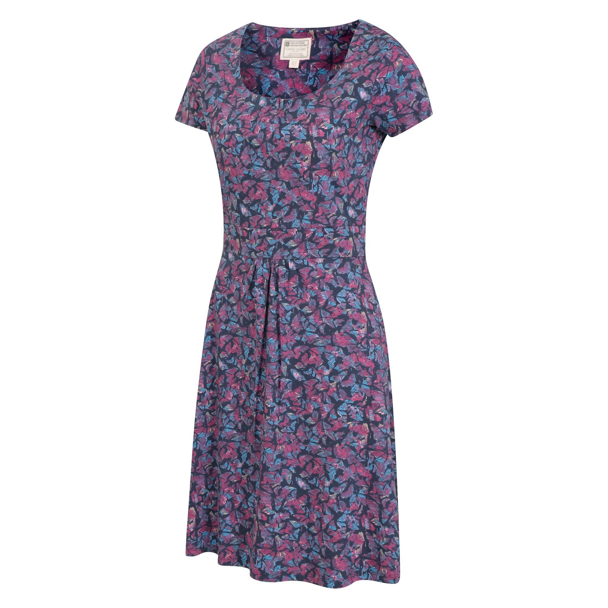 Dark Blue - Side - Mountain Warehouse Womens-Ladies Orchid UV Protection Dress