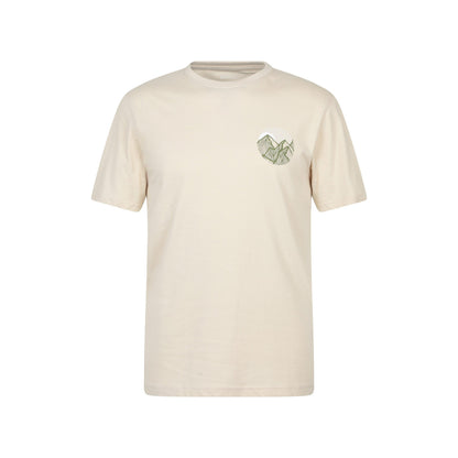 Off White - Front - Mountain Warehouse Mens Valley Organic T-Shirt