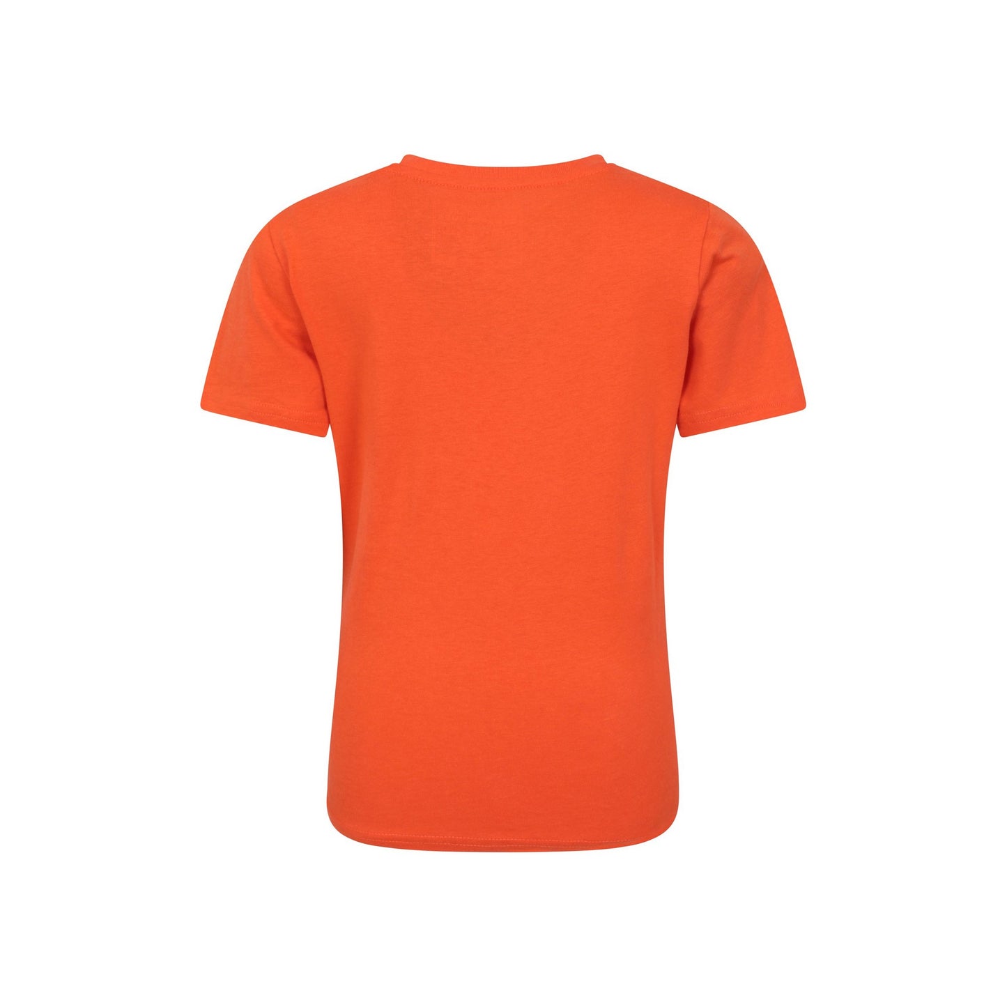 Orange - Back - Mountain Warehouse Childrens-Kids Skateboard Dino Organic T-Shirt