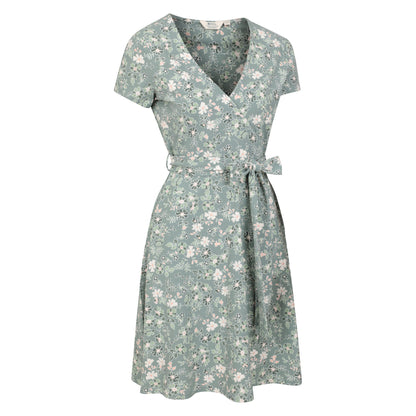 Pale Green - Lifestyle - Mountain Warehouse Womens-Ladies Santorini Orchid Wrap Dress