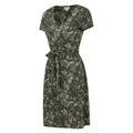 Khaki Green - Side - Mountain Warehouse Womens-Ladies Santorini Jersey Wrap Dress