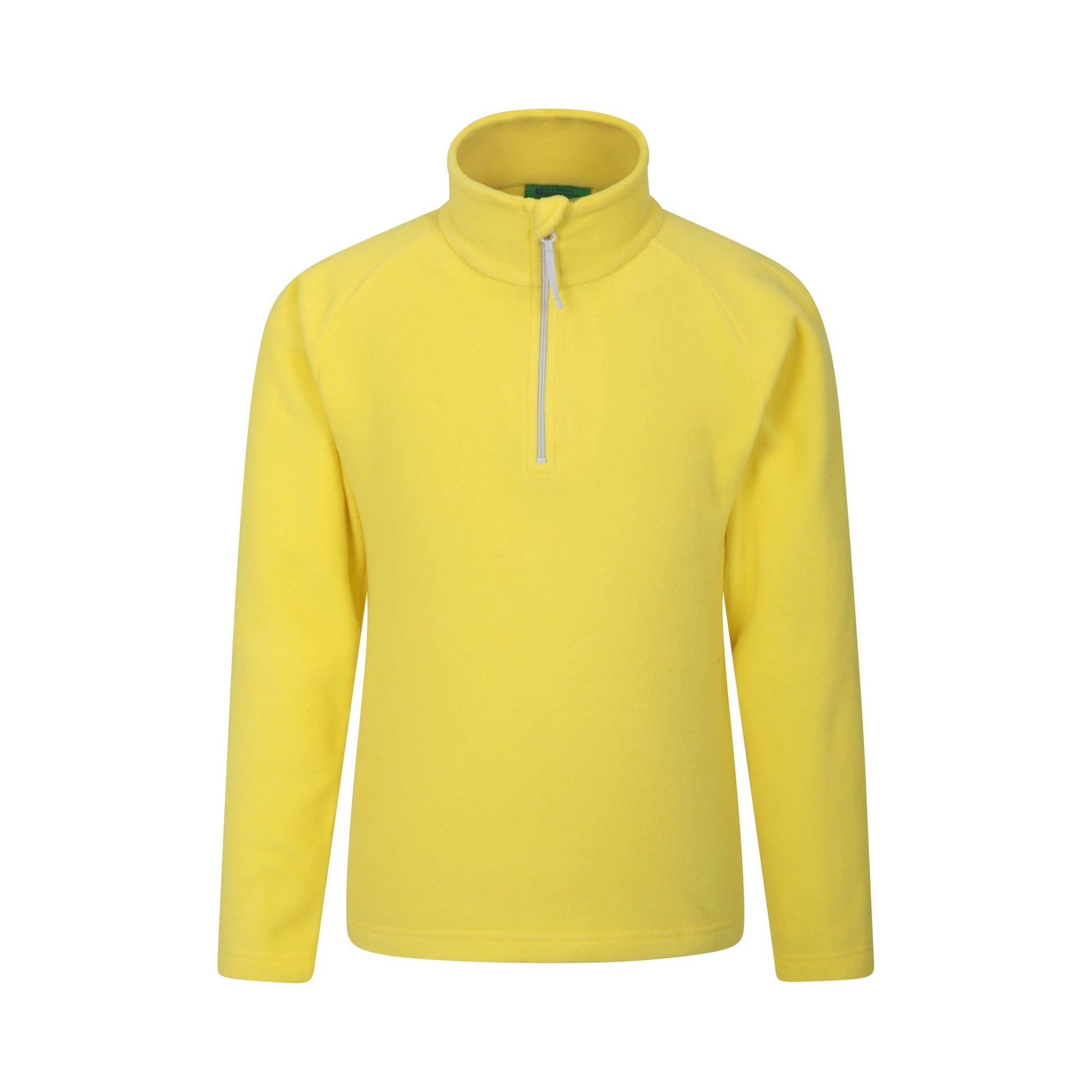 Blue-Yellow - Back - Mountain Warehouse Childrens-Kids Endeavour Printed Fleece Top (Pack of 2)