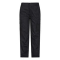Black - Front - Mountain Warehouse Childrens-Kids Lightweight Cargo Trousers
