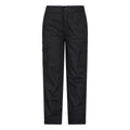 Black - Front - Mountain Warehouse Childrens-Kids Lightweight Cargo Trousers