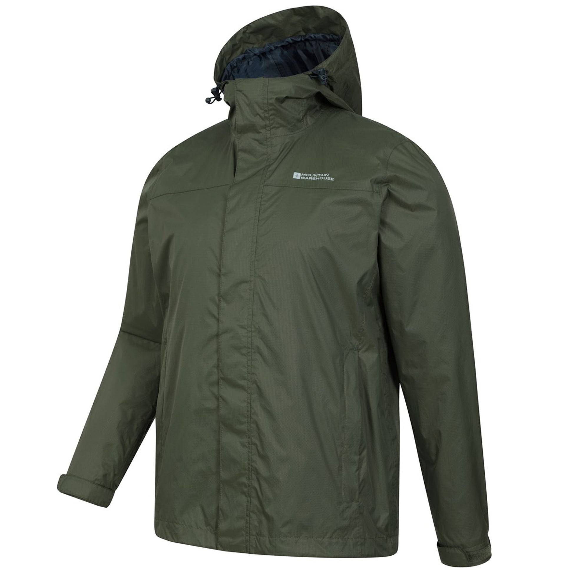 Green - Side - Mountain Warehouse Mens Torrent Waterproof Jacket