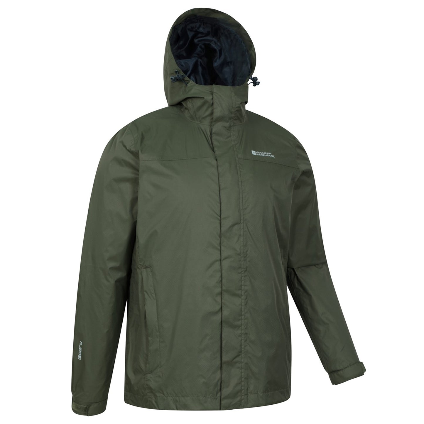 Green - Pack Shot - Mountain Warehouse Mens Torrent Waterproof Jacket