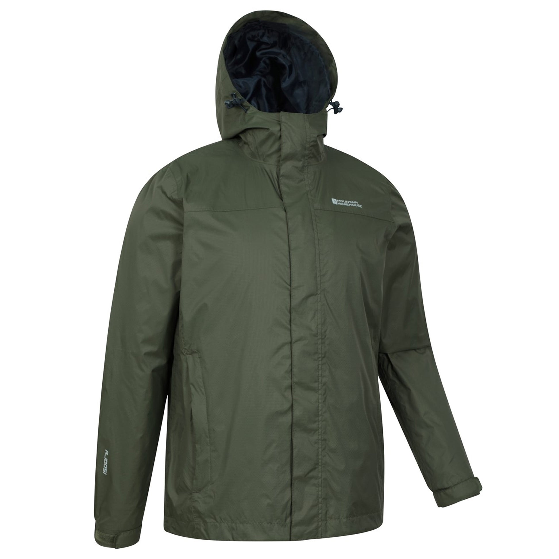 Green - Pack Shot - Mountain Warehouse Mens Torrent Waterproof Jacket