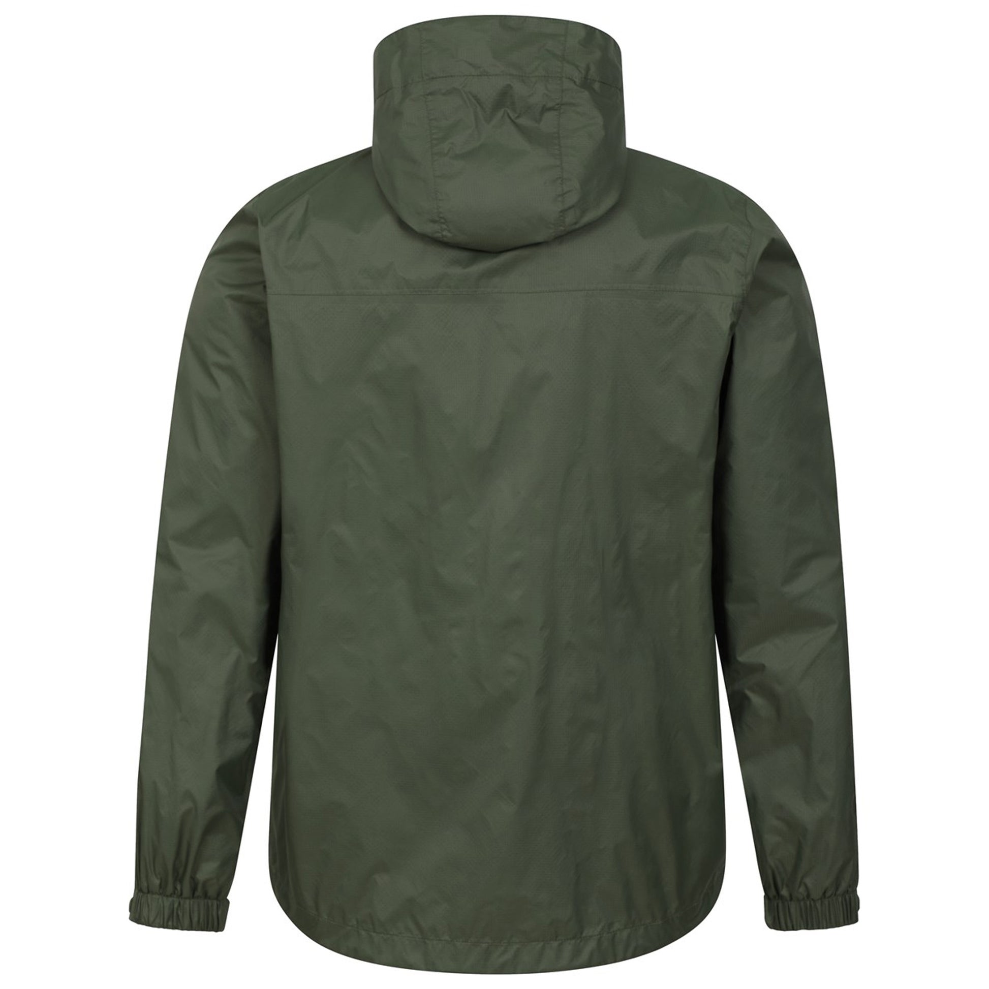 Khaki Green - Back - Mountain Warehouse Mens Torrent Waterproof Jacket