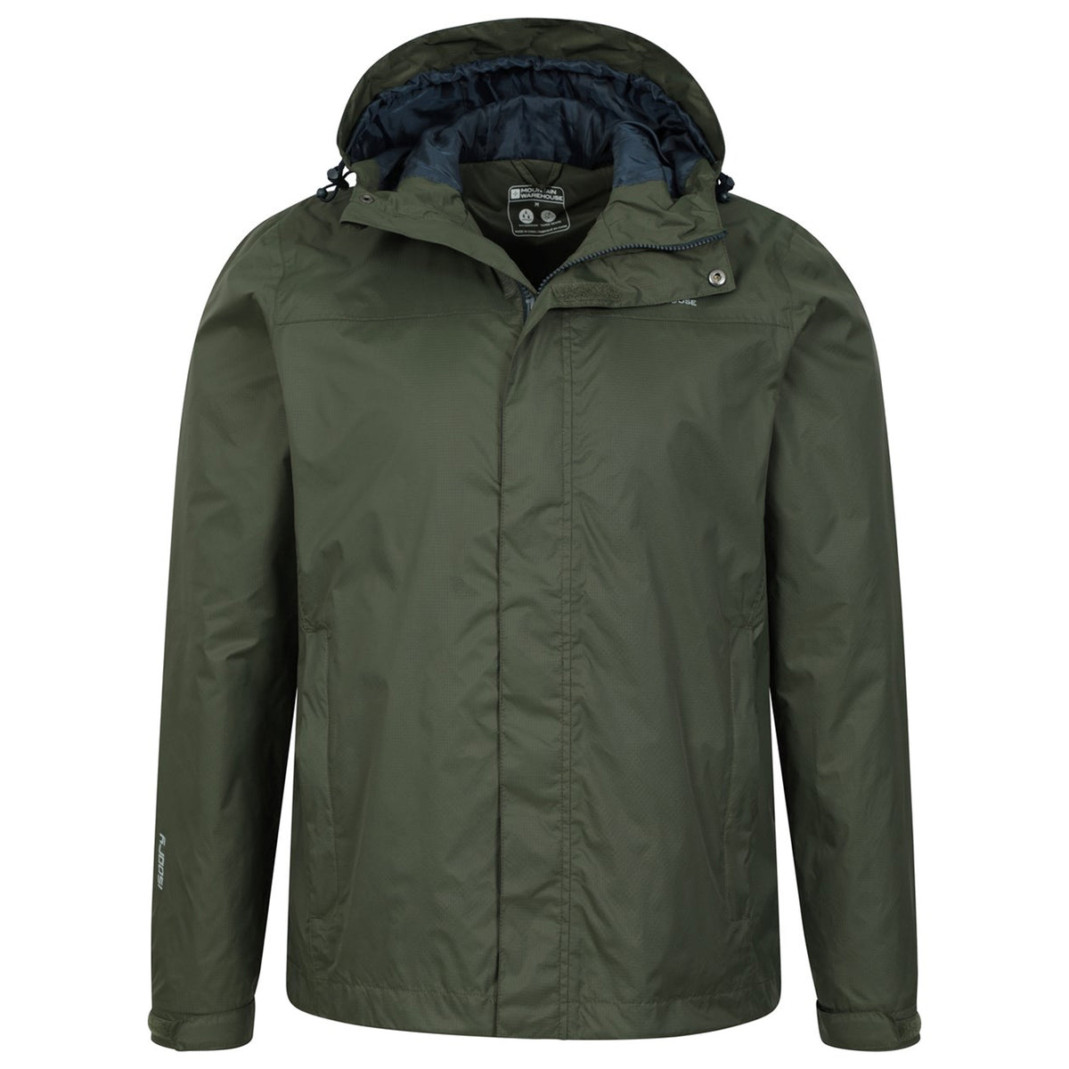 Khaki Green - Lifestyle - Mountain Warehouse Mens Torrent Waterproof Jacket
