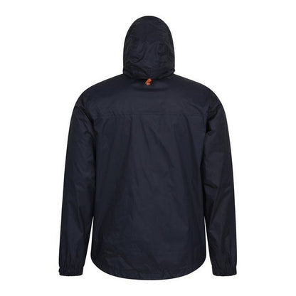 Navy - Back - Mountain Warehouse Mens Torrent Waterproof Jacket