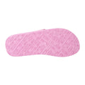 Pink - Side - Animal Womens-Ladies Swish Tie Dye Recycled Flip Flops