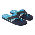 Blue - Front - Animal Mens Jekyl Colour Block Recycled Flip Flops