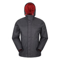 Dark Grey - Front - Mountain Warehouse Mens Torrent Waterproof Jacket