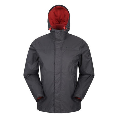 Dark Grey - Front - Mountain Warehouse Mens Torrent Waterproof Jacket