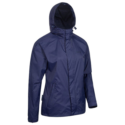 Blue - Side - Mountain Warehouse Womens-Ladies Torrent Waterproof Jacket
