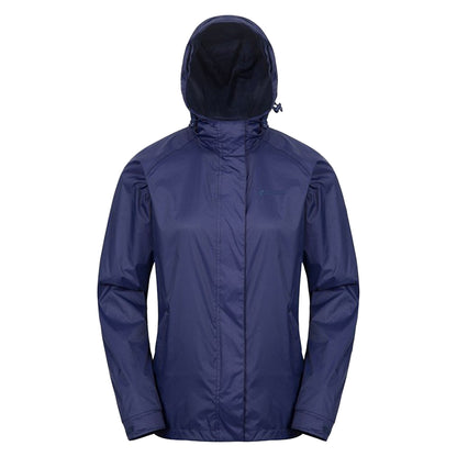 Blue - Front - Mountain Warehouse Womens-Ladies Torrent Waterproof Jacket