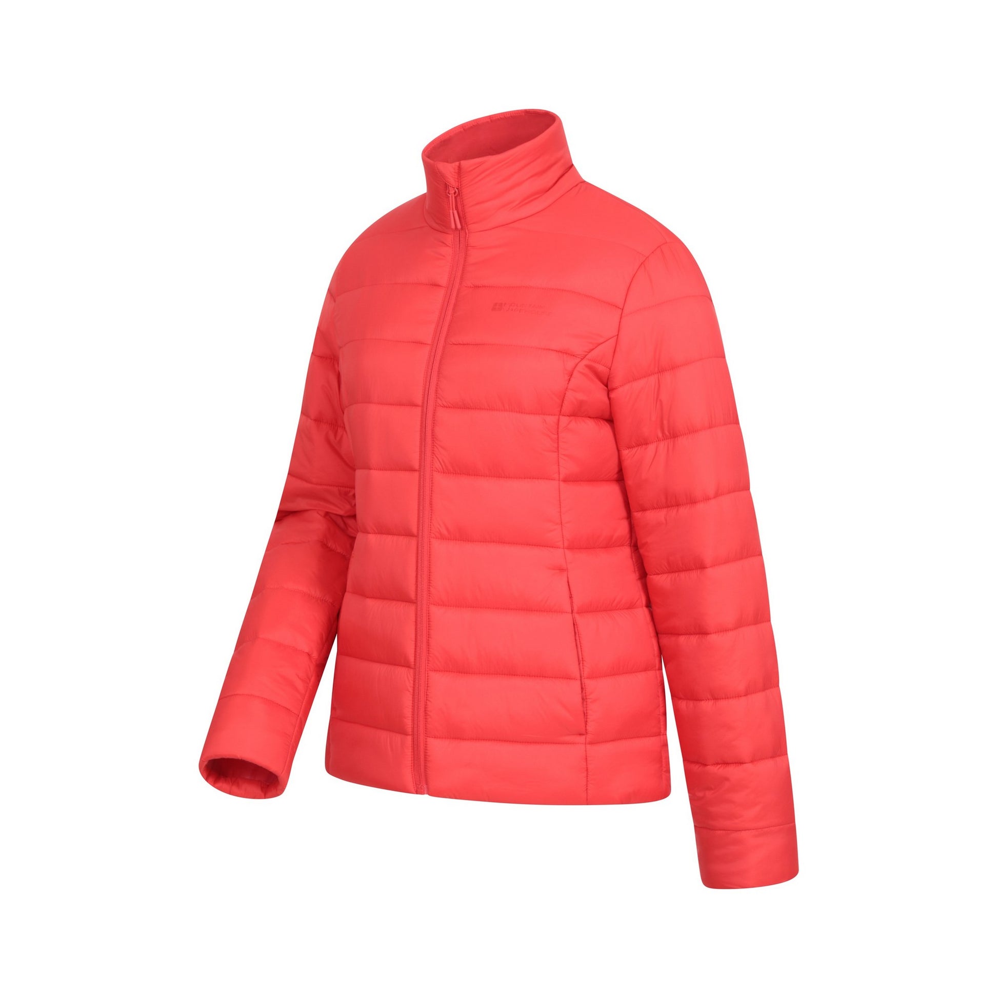 Red - Side - Mountain Warehouse Womens-Ladies Grove Padded Jacket