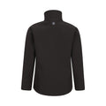 Black - Back - Mountain Warehouse Childrens-Kids Grasmere Soft Shell Jacket