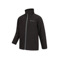 Black - Side - Mountain Warehouse Childrens-Kids Grasmere Soft Shell Jacket