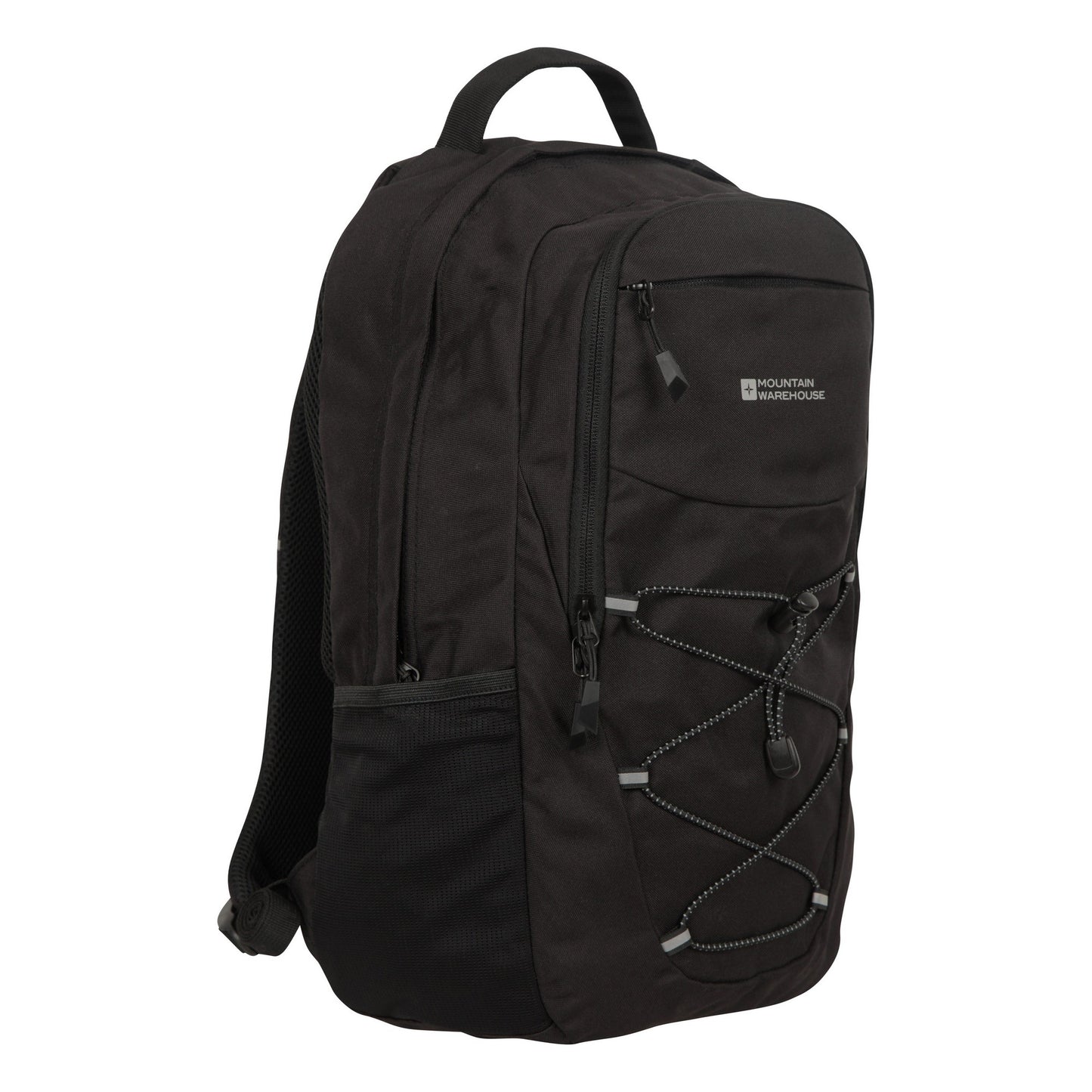Black - Side - Mountain Warehouse Logan 20L Backpack