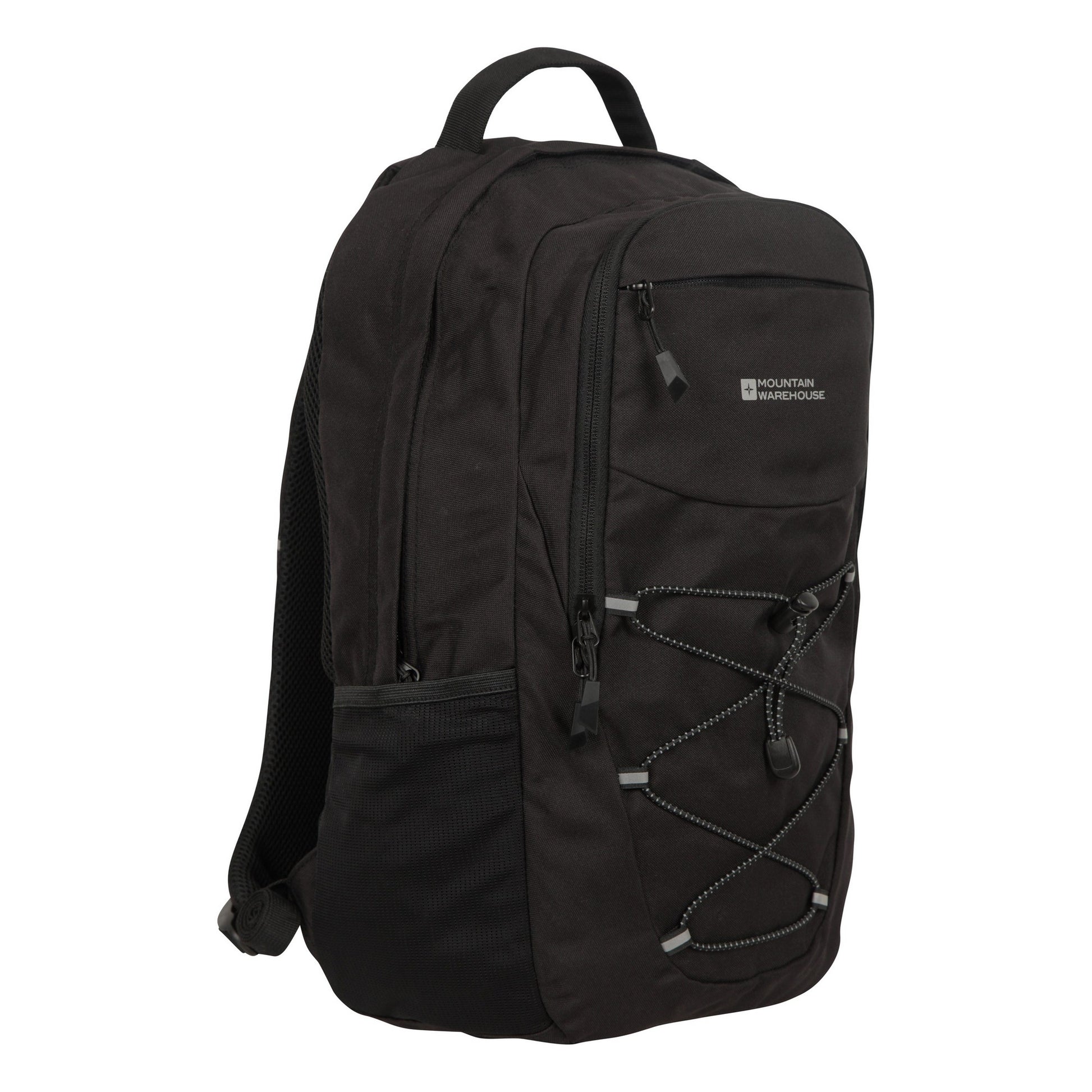 Black - Side - Mountain Warehouse Logan 20L Backpack