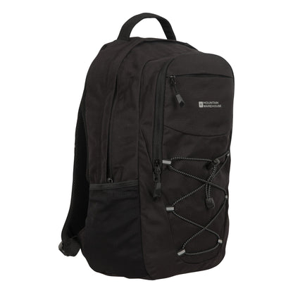 Black - Side - Mountain Warehouse Logan 20L Backpack
