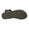 Khaki Green - Side - Animal Womens-Ladies Drift Recycled Sandals