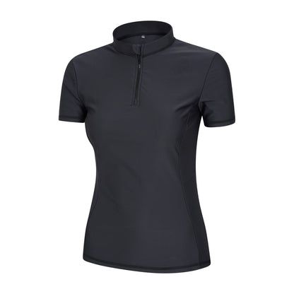 Black - Back - Mountain Warehouse Womens-Ladies Hayle Rash Guard