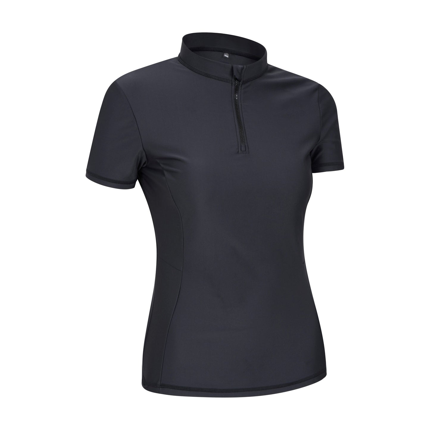Black - Side - Mountain Warehouse Womens-Ladies Hayle Rash Guard