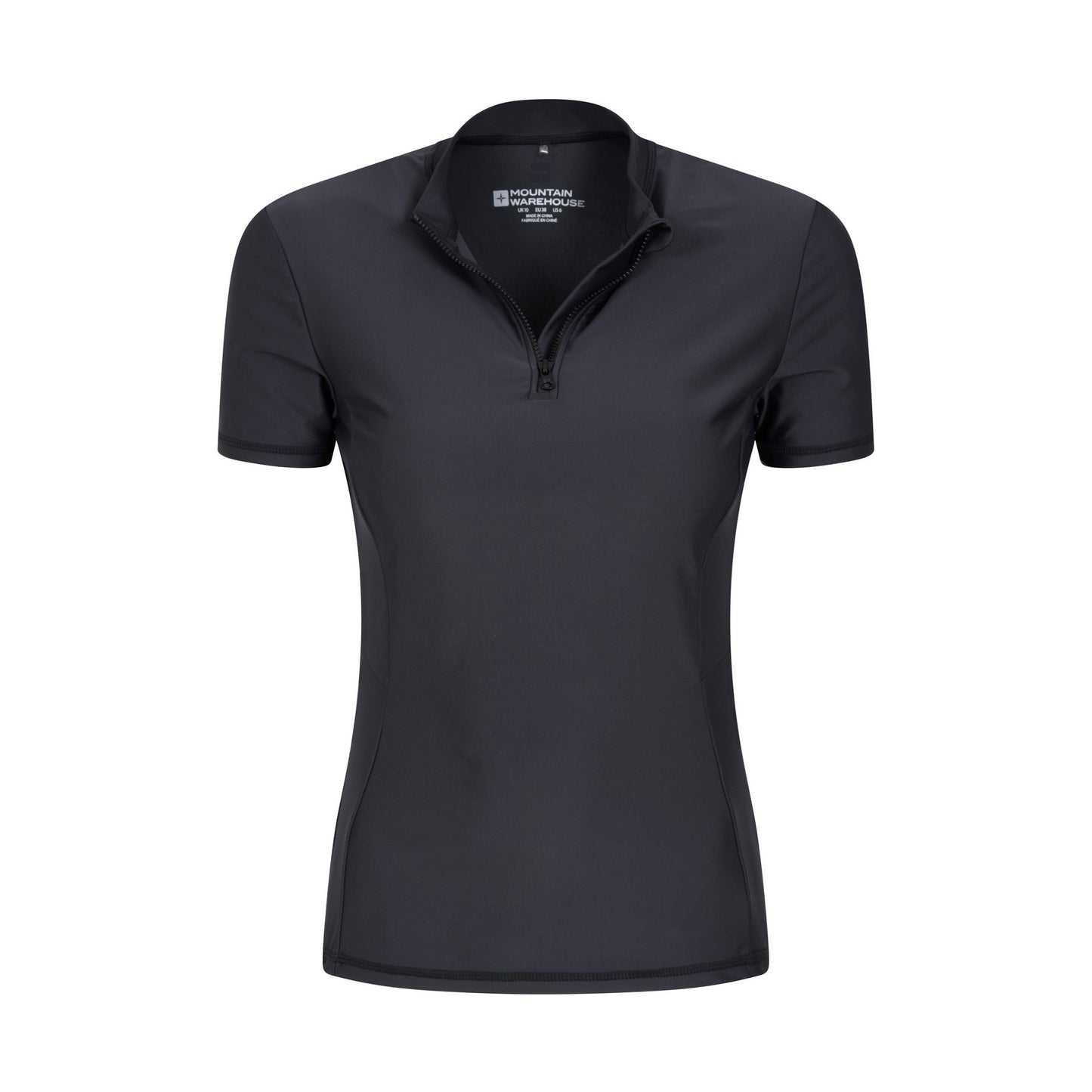 Black - Lifestyle - Mountain Warehouse Womens-Ladies Hayle Rash Guard