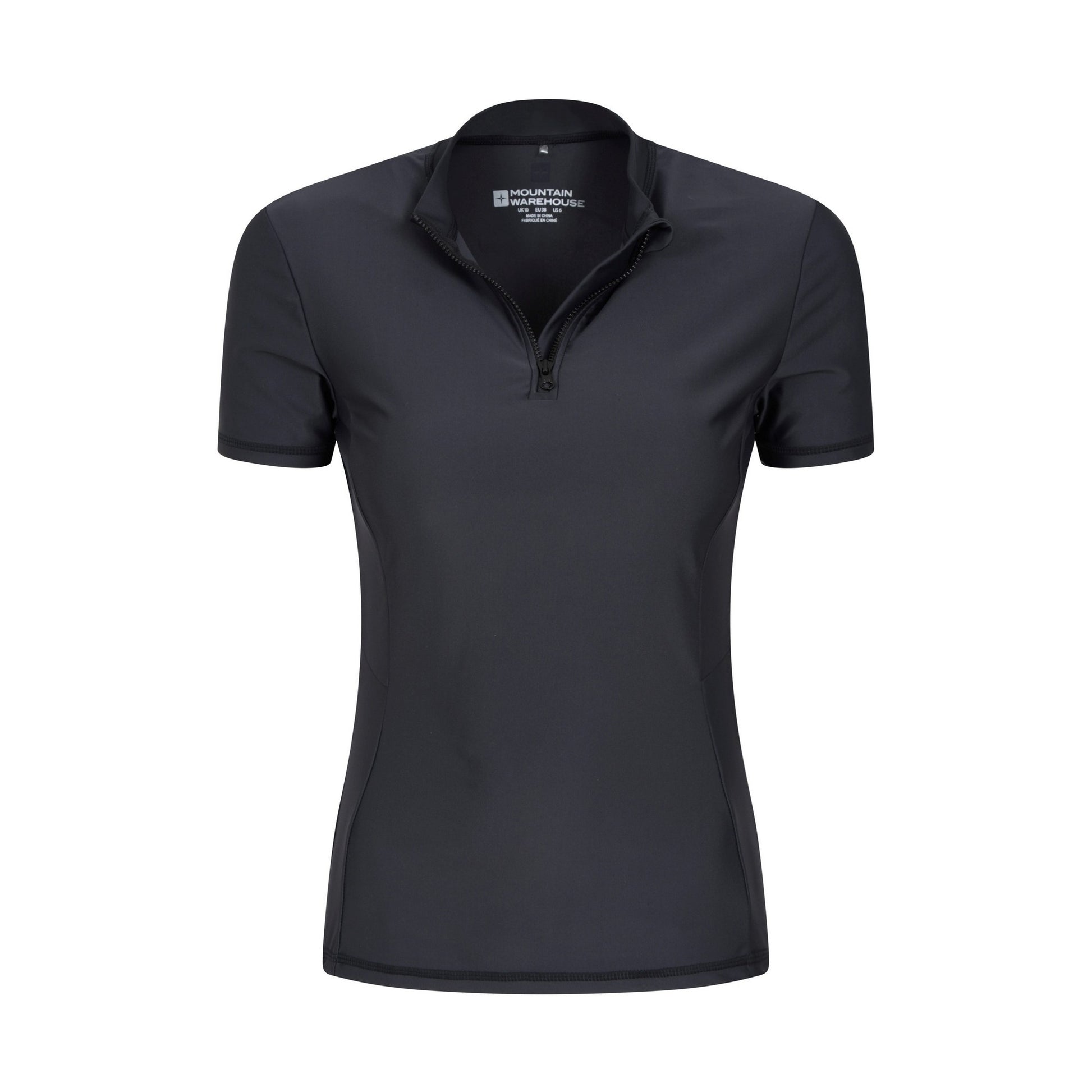Black - Lifestyle - Mountain Warehouse Womens-Ladies Hayle Rash Guard
