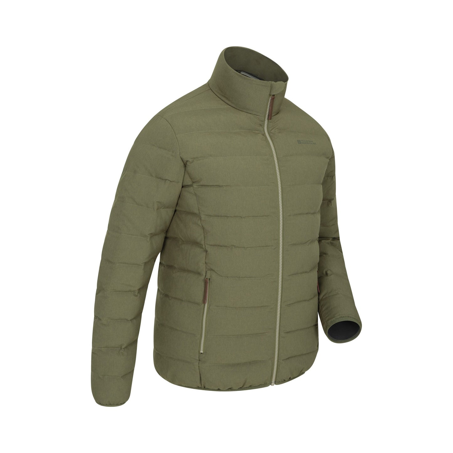 Green - Side - Mountain Warehouse Mens Herne Padded Jacket