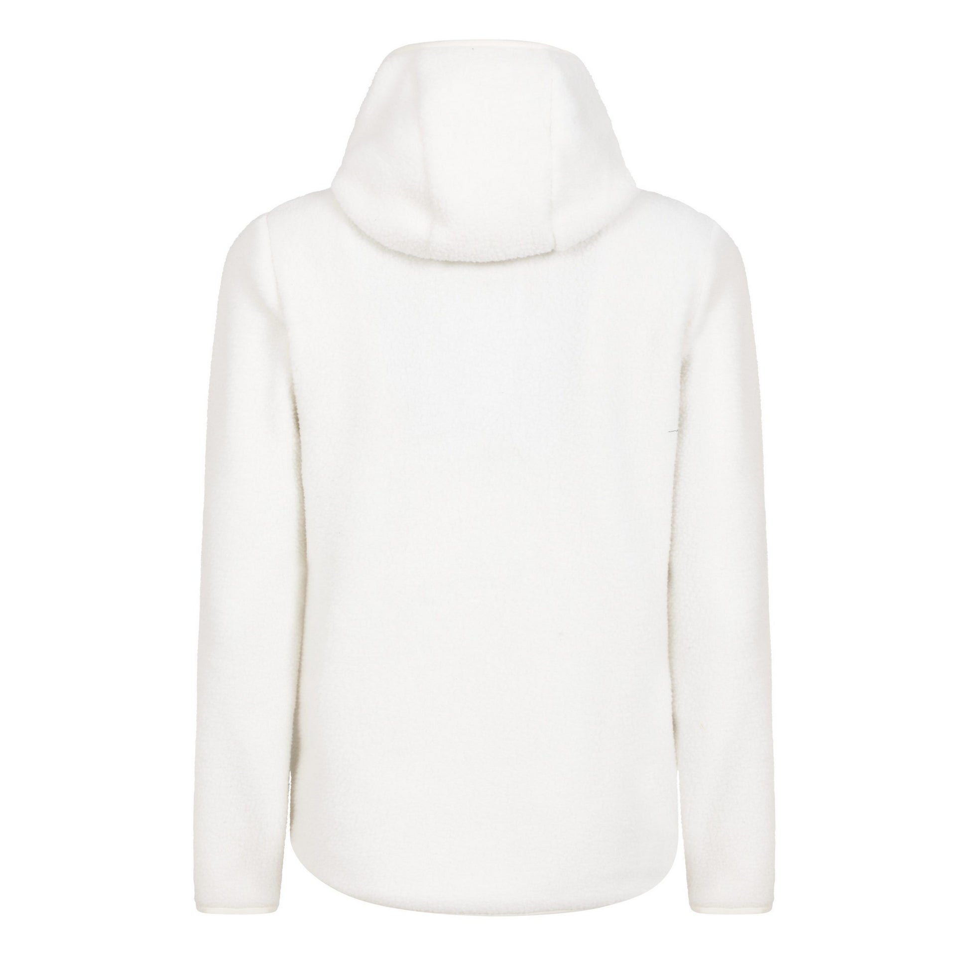 Cream - Back - Mountain Warehouse Womens-Ladies Cosmos Fleece Recycled Hoodie