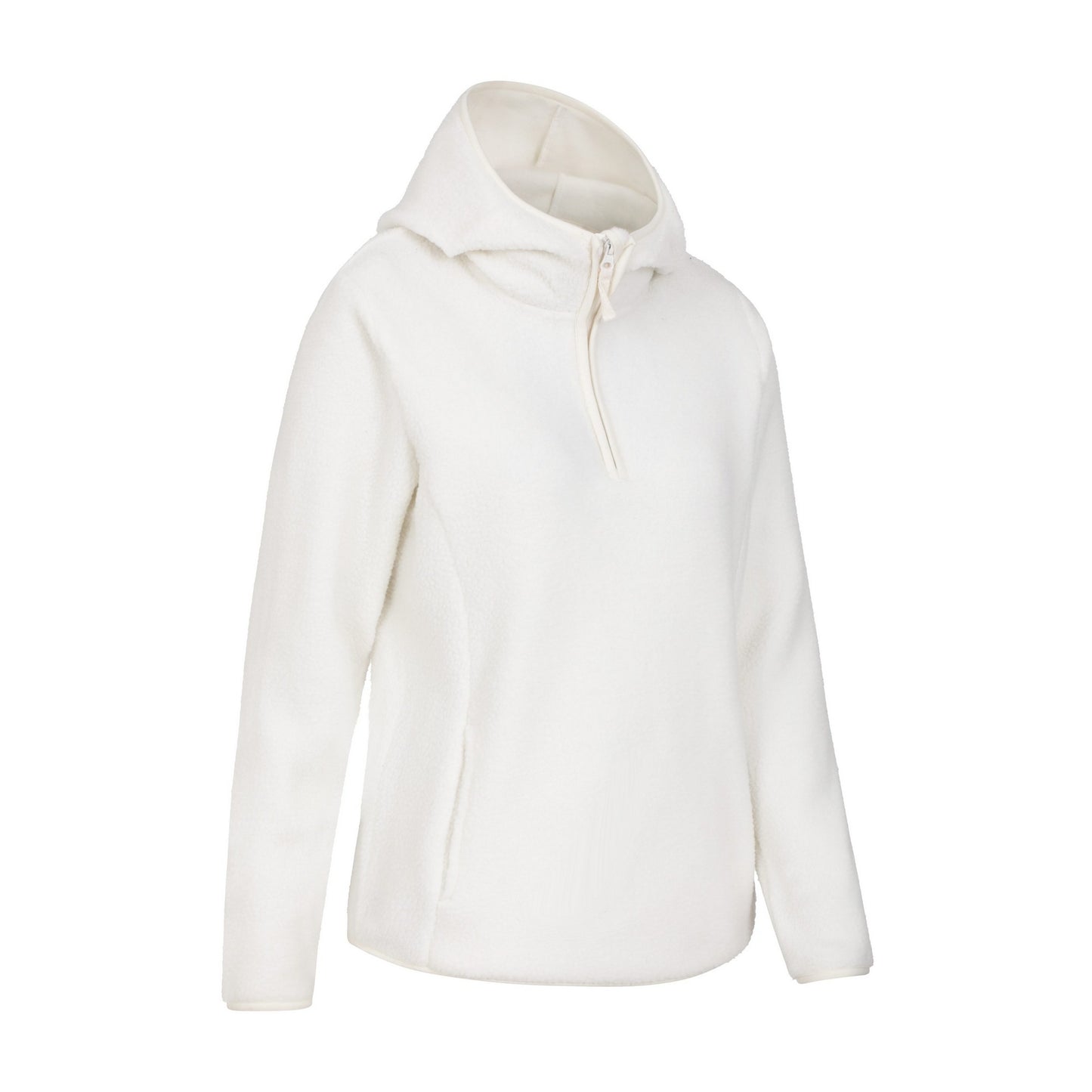 Cream - Lifestyle - Mountain Warehouse Womens-Ladies Cosmos Fleece Recycled Hoodie
