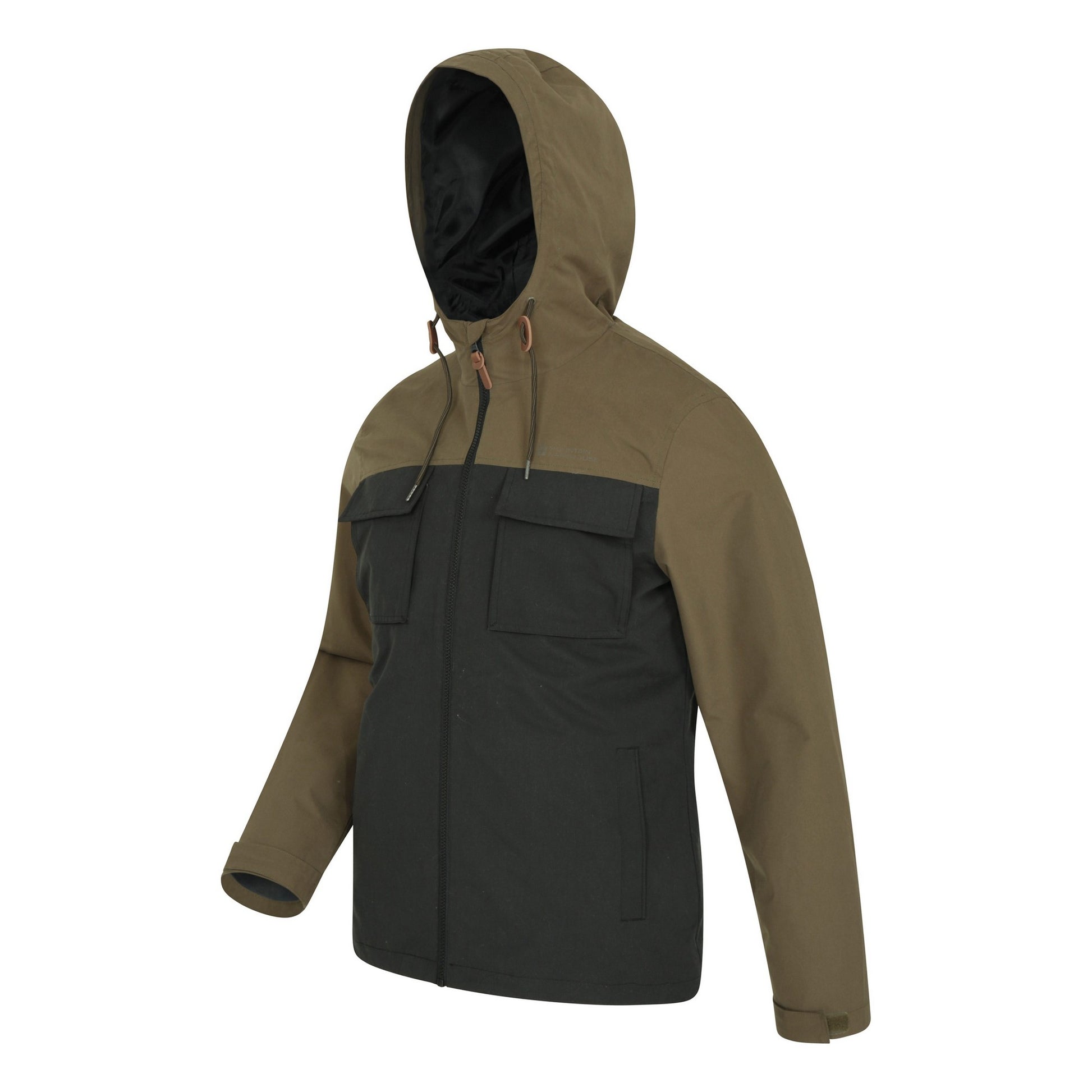 Khaki Green - Side - Mountain Warehouse Mens Burford Jacket