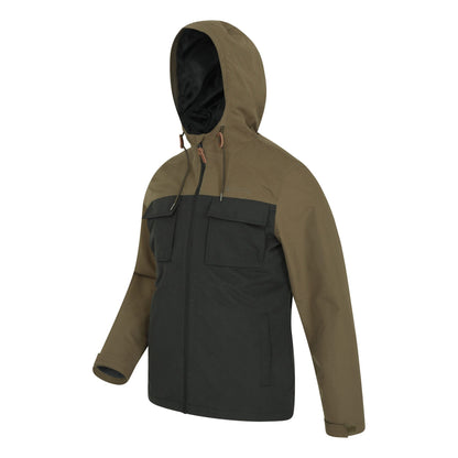Khaki Green - Side - Mountain Warehouse Mens Burford Jacket