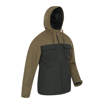 Khaki Green - Lifestyle - Mountain Warehouse Mens Burford Jacket
