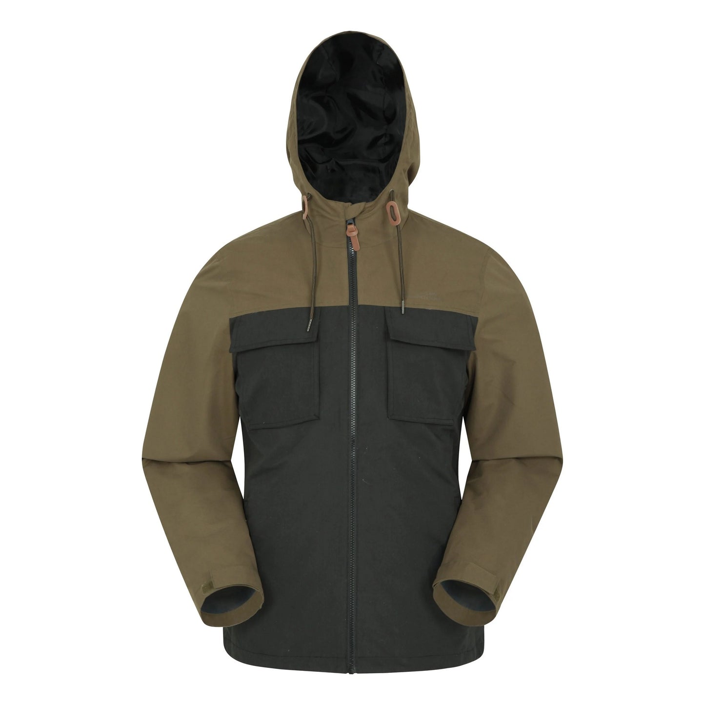Khaki Green - Front - Mountain Warehouse Mens Burford Jacket