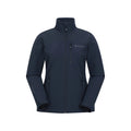 Navy - Front - Mountain Warehouse Womens-Ladies Grasmere Soft Shell Jacket