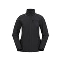 Black - Front - Mountain Warehouse Womens-Ladies Grasmere Soft Shell Jacket